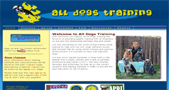 Desktop Screenshot of alldogstraining.net